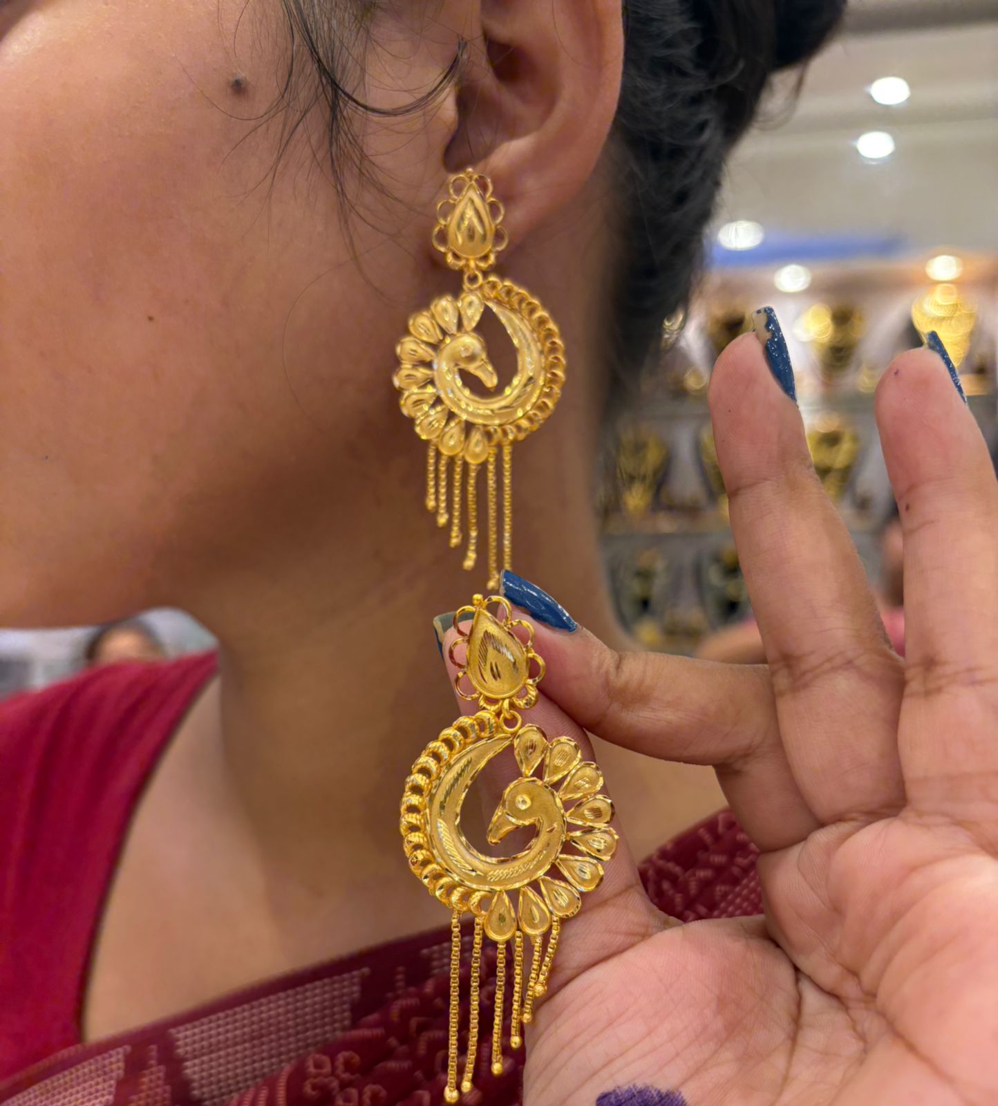 Gold Plated Earring(24K)D1
