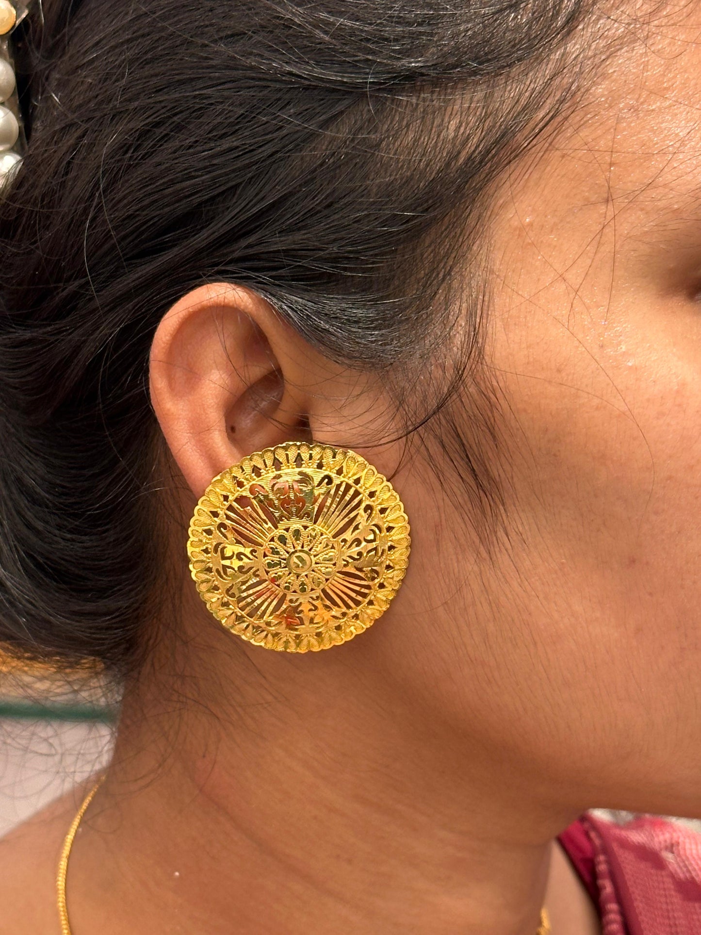 Gold Plated Earring (24K)D25