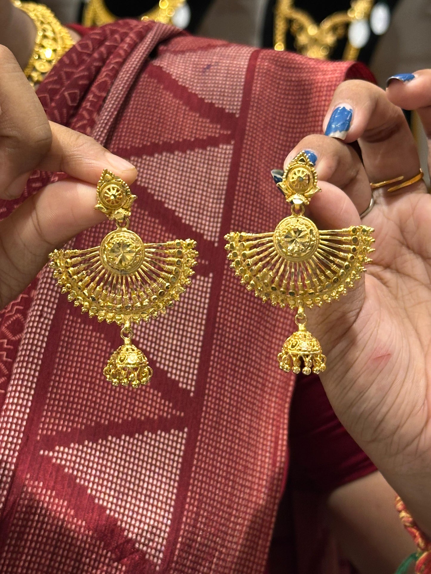 Gold Plated Earring (24K)D8