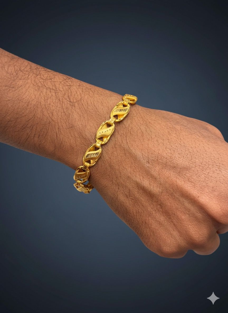 Bracelet(Boys)-24K(Gold Plated) D27