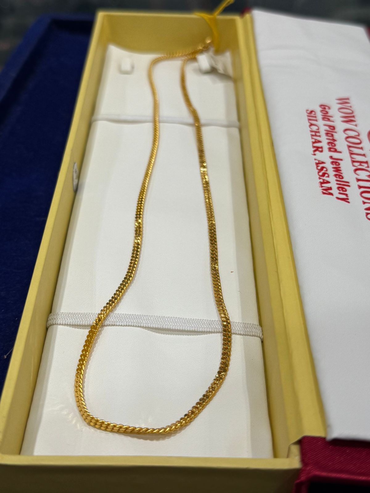 GENTS CHAIN 24K GOLD PLATED (20 SIZE) D10