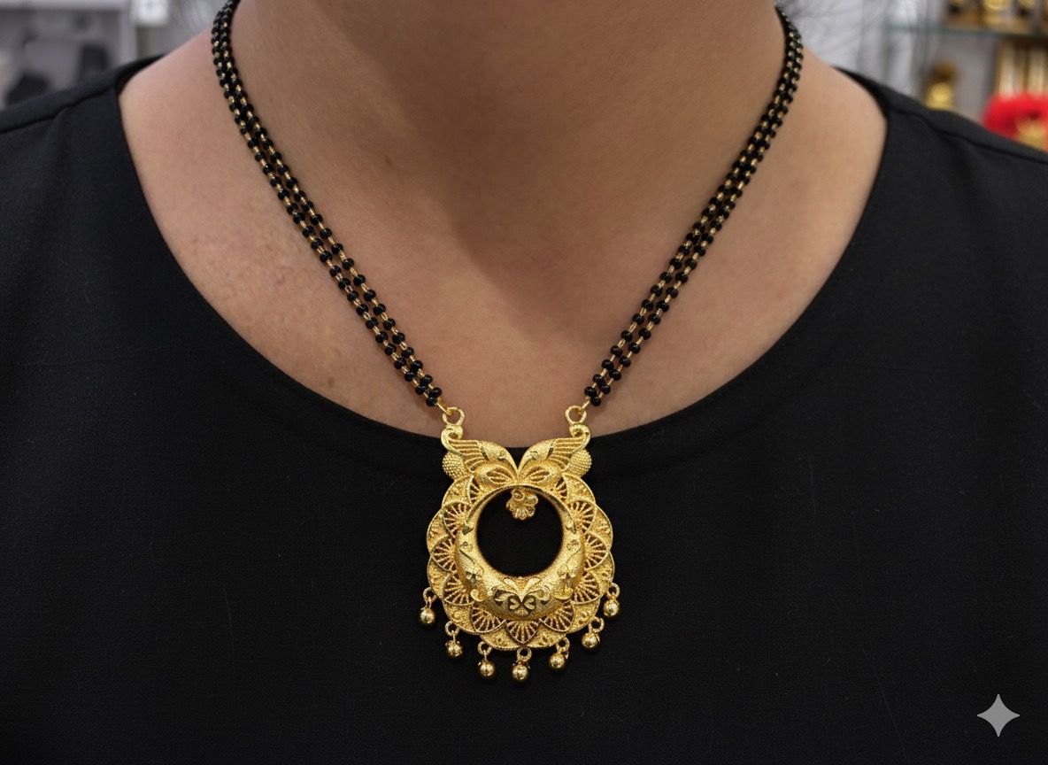 Mangalsutra-18 (24k-GP)D18