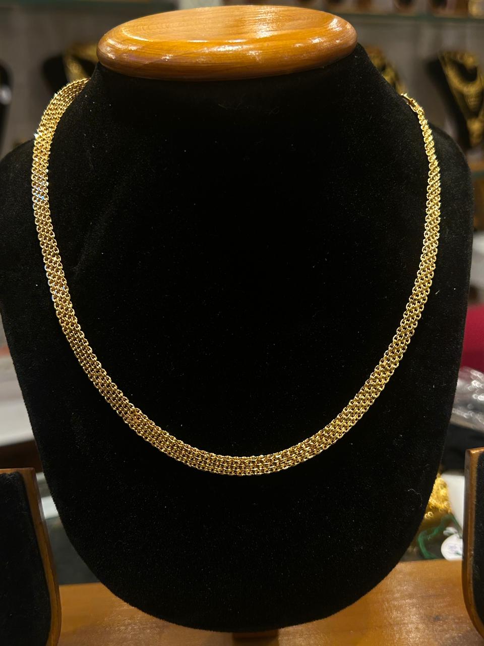 CHAIN 18 (24K GOLD PLATED ) D3