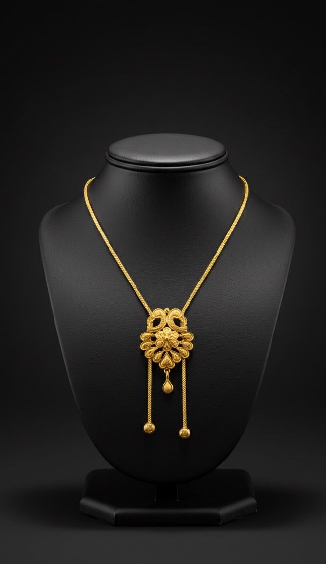 Tie chain D17 (24k gold plated )