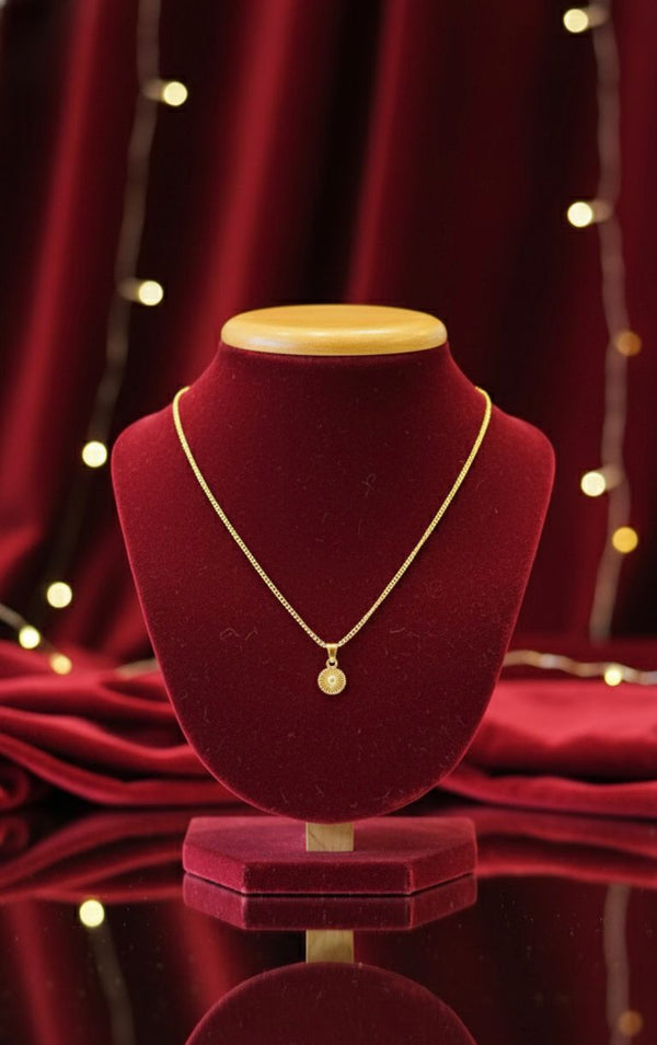 Chain Pendants-16(24K Gold Plated) D 19
