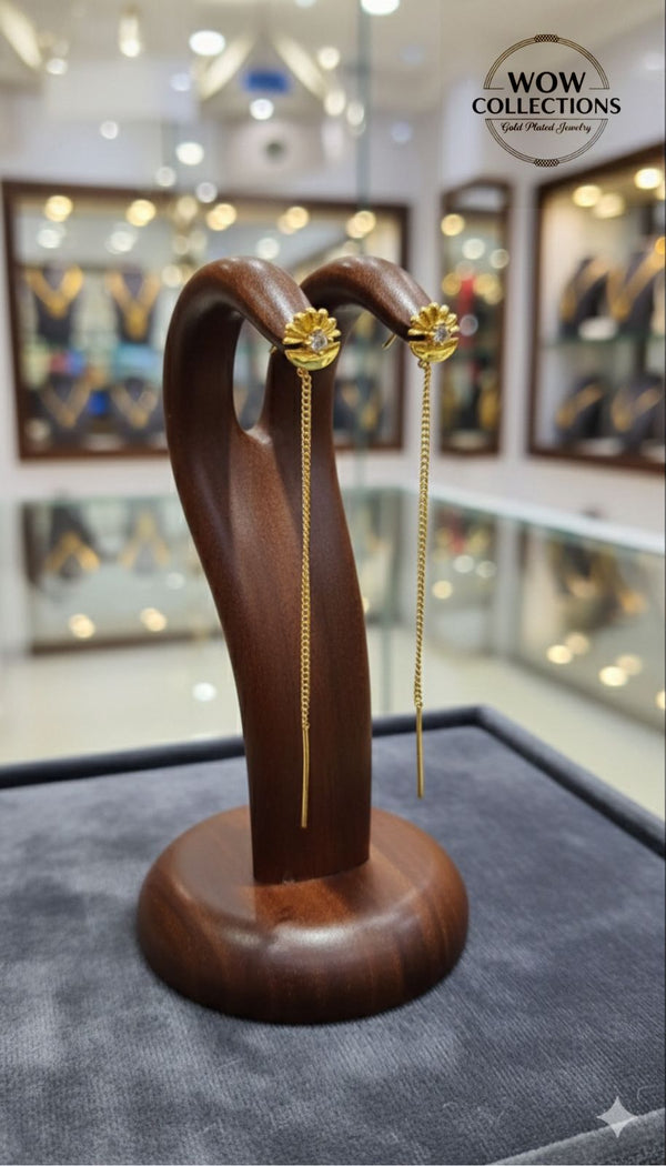 SueSuta Earring-24K(Gold Plated) D3