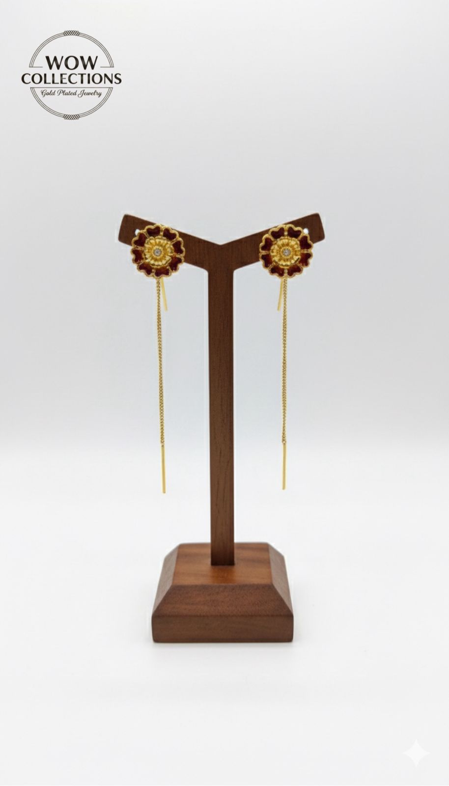 SueSuta Earring-24K(Gold Plated) D16