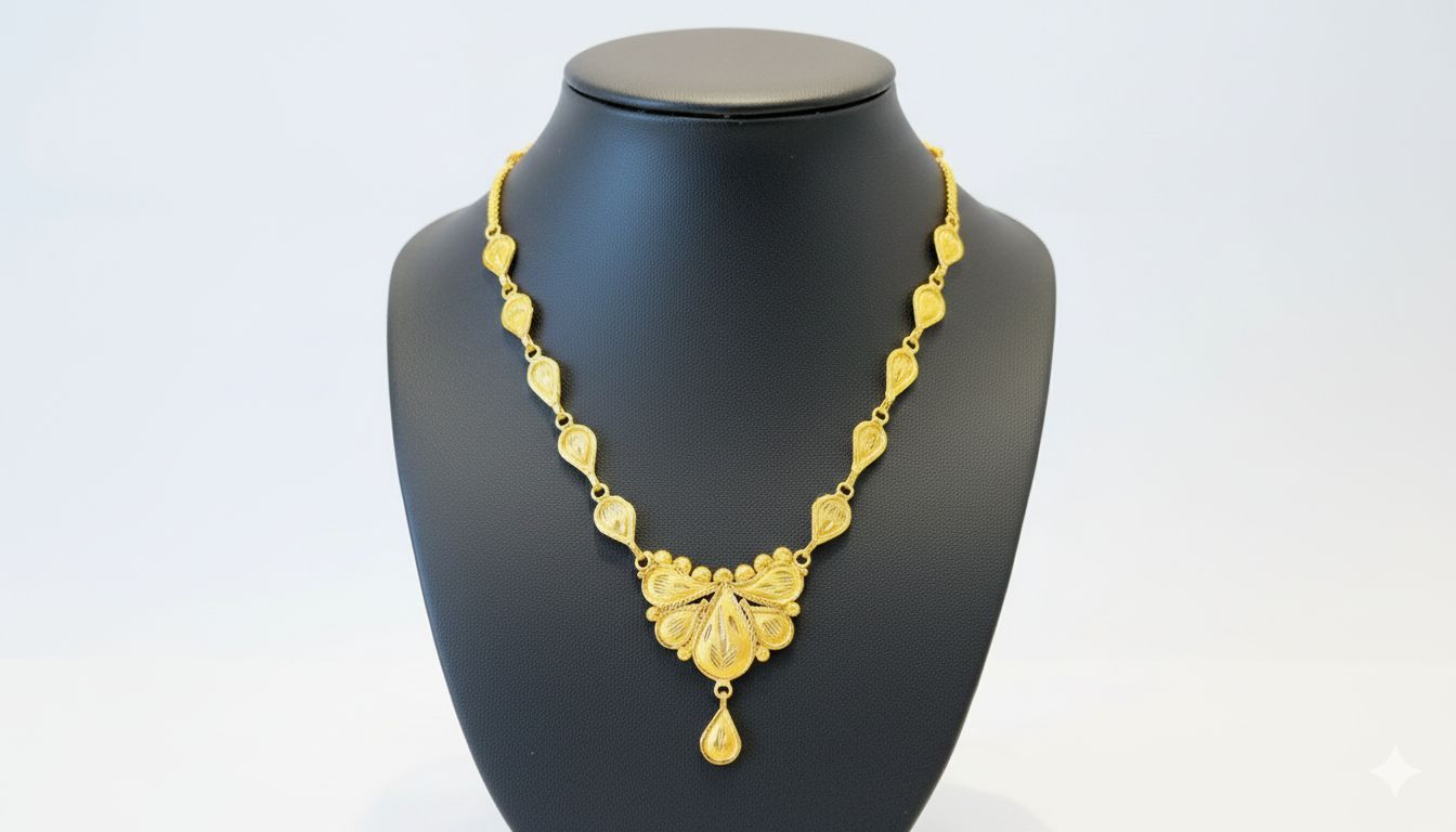 NECKLACE (24K GOLD PLATED)D25