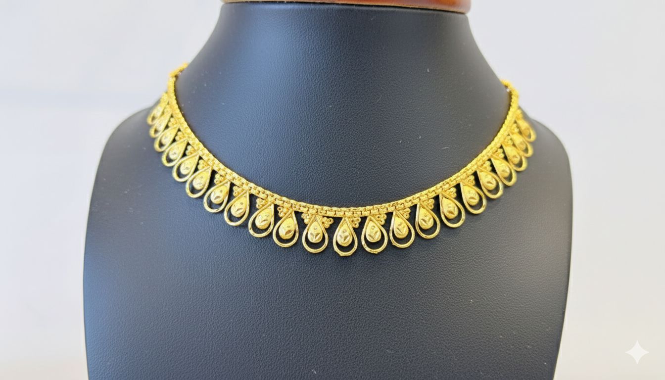 NECKLACE (24K GOLD PLATED)D30
