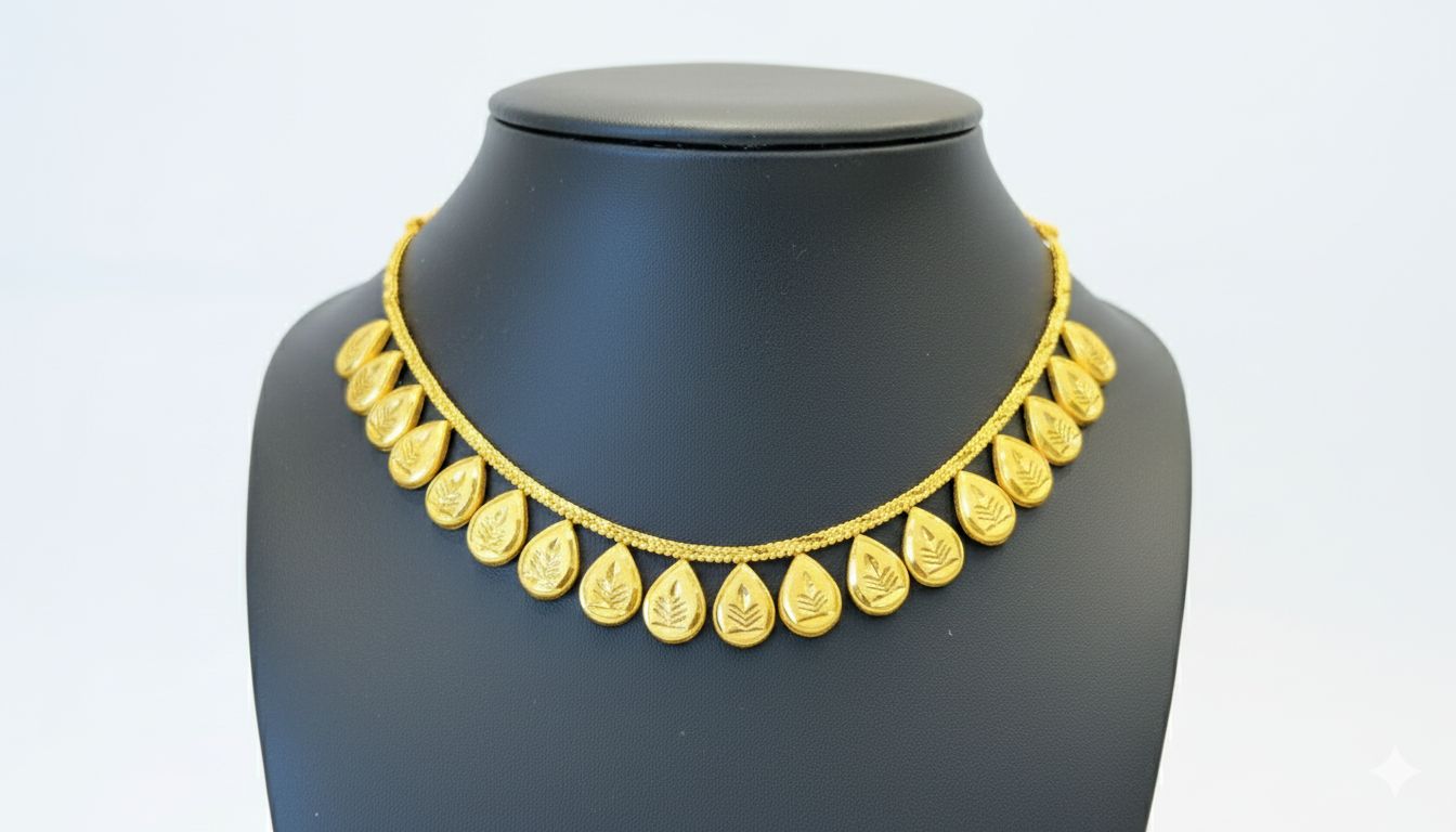 NECKLACE (24K GOLD PLATED)D34