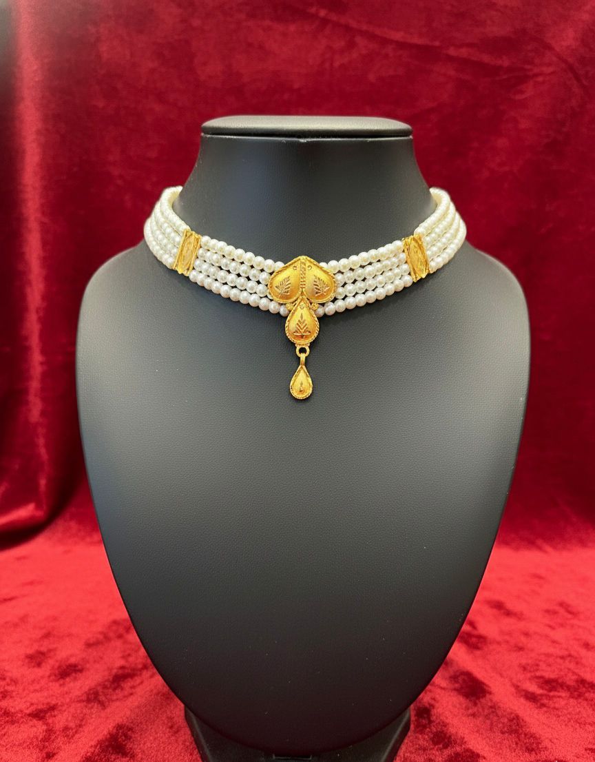 Pearl Chiks-24K(Gold Plated)D22