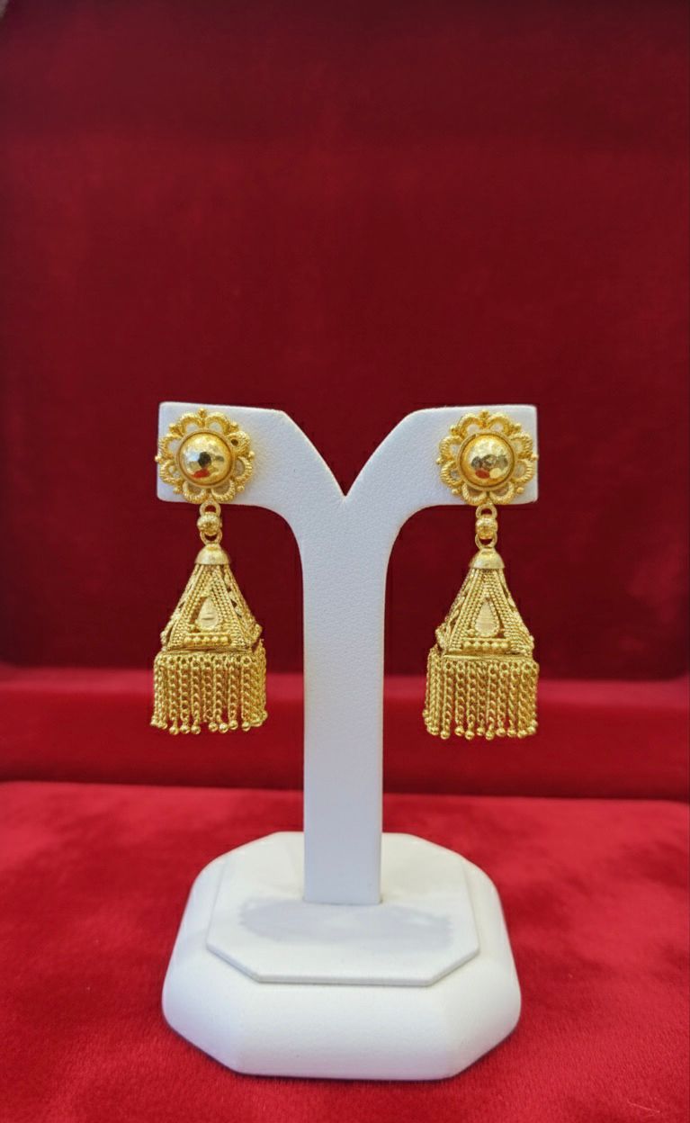 Jhumkas-24K(Gold Plated) D21
