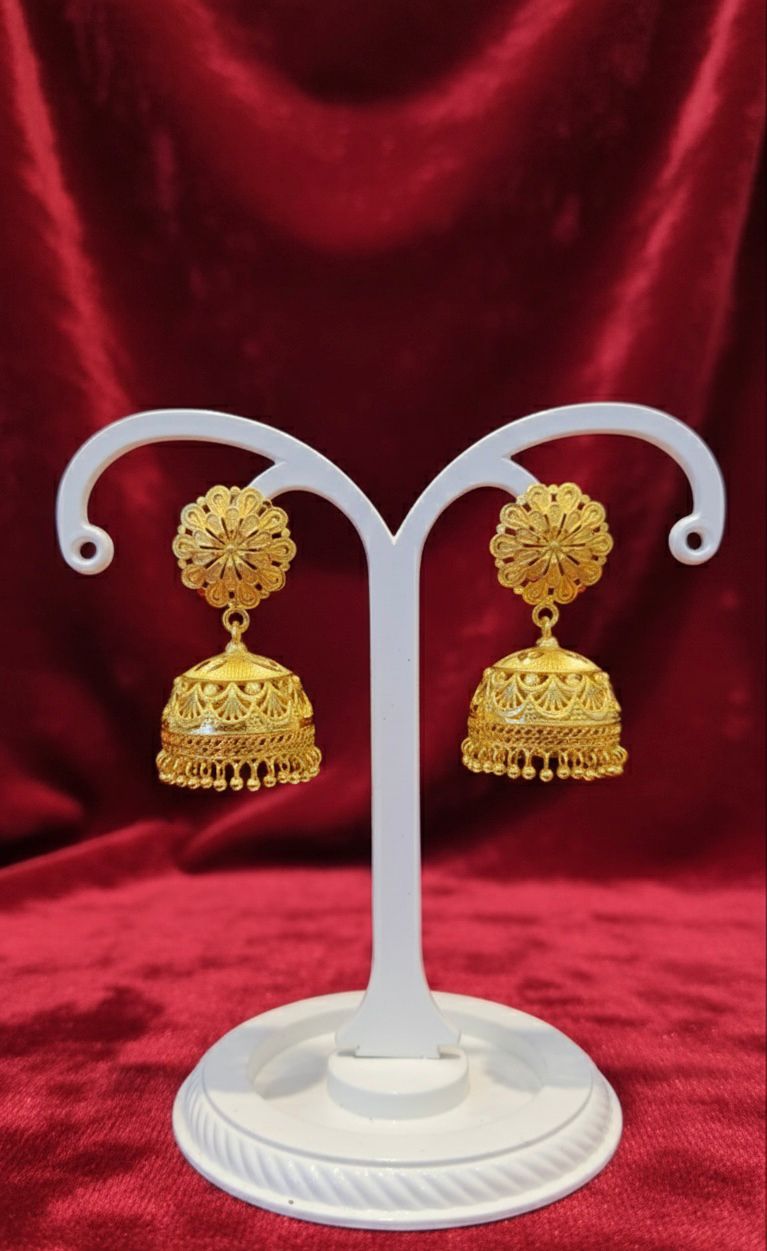 Jhumkas-24K(Gold Plated) D24