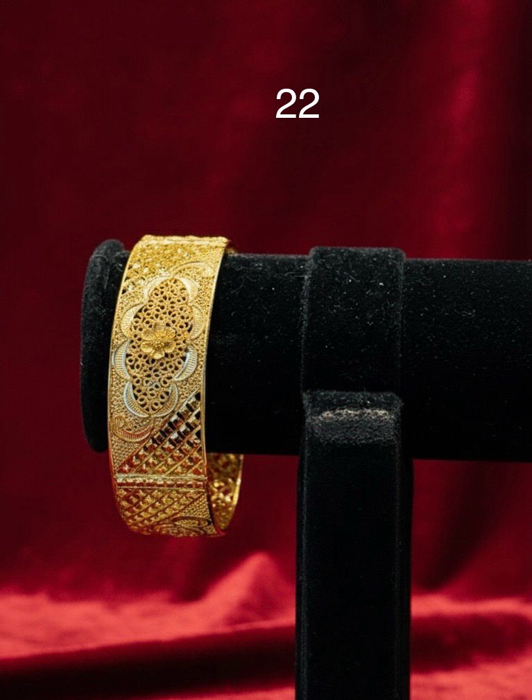 CHUR 24K GOLD PLATED SIZE-22 D25