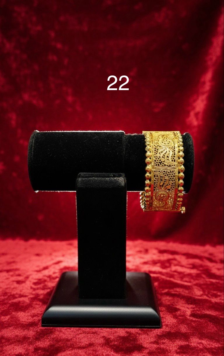 CHUR 24K GOLD PLATED SIZE-22 D28