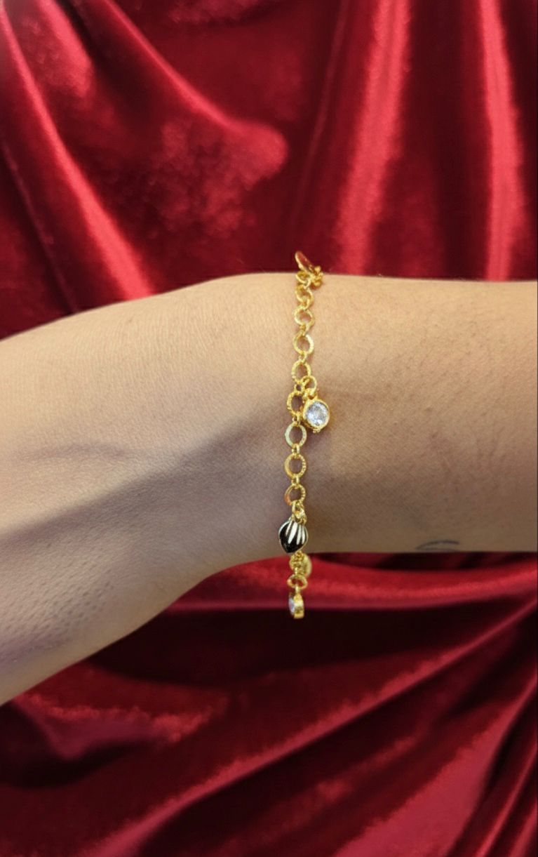 Bracelet(Girls)-24K(Gold Plated) D8