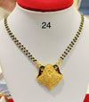 Mangalsutra-24 (24k-Gold Plated) D7