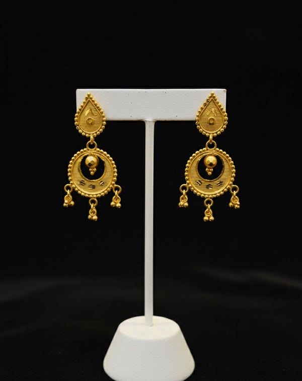 Gold Plated Earrings (24K) D66
