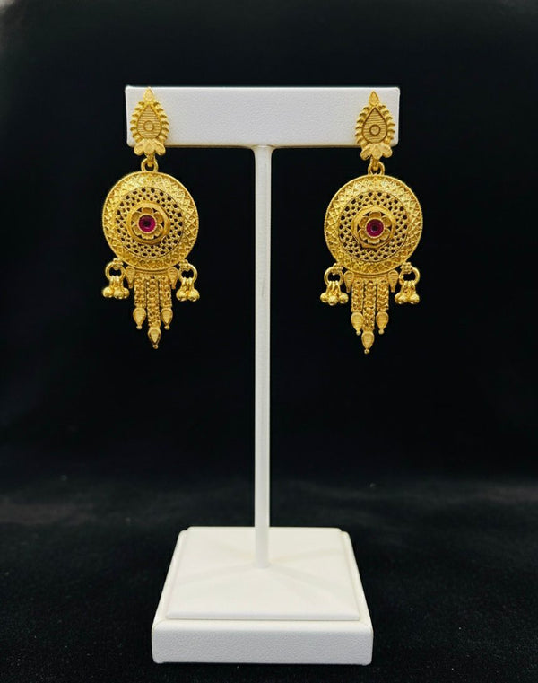 Gold Plated Earrings (24K) D65