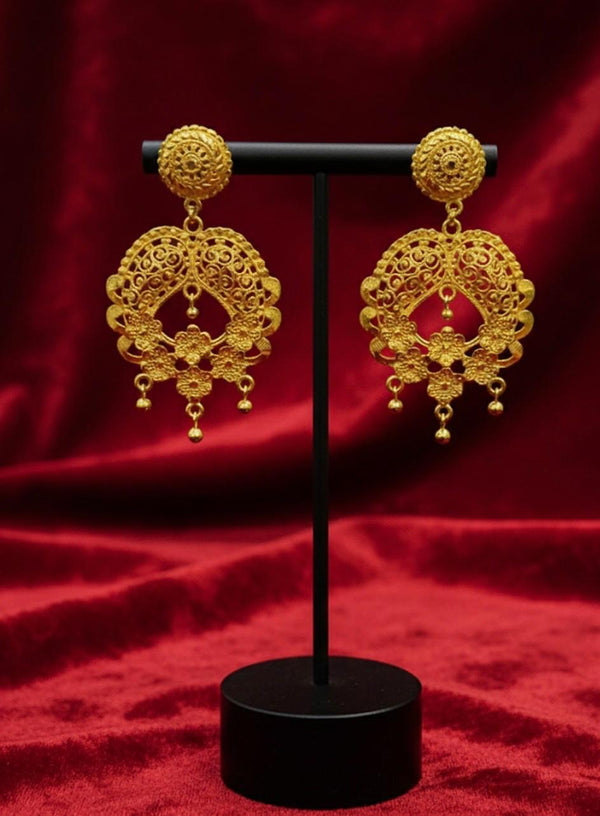 Designing Earrings 24K(GOLD PLATED) D37