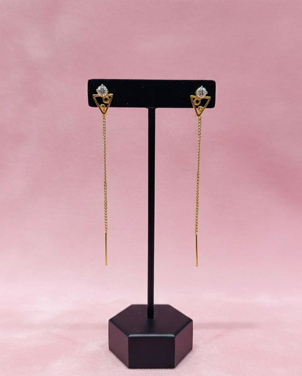 SueSuta Earring-24K(Gold Plated) D25