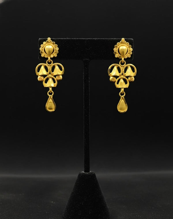 Gold Plated Earrings (24K) D56