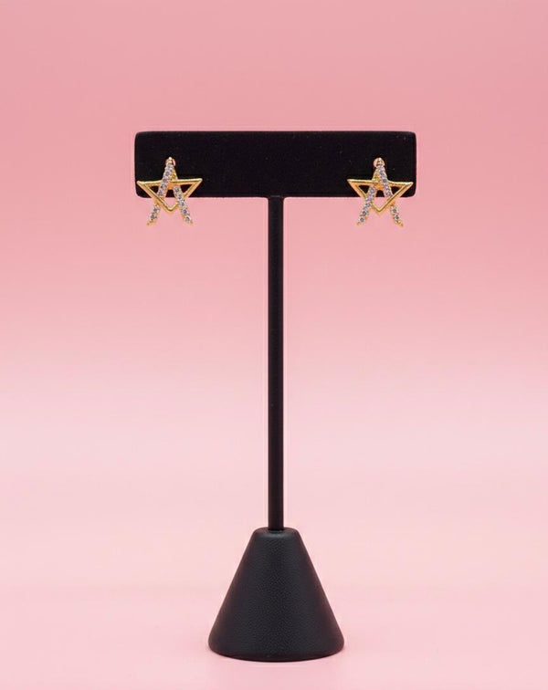 Gold Plated Earrings (24K) D7