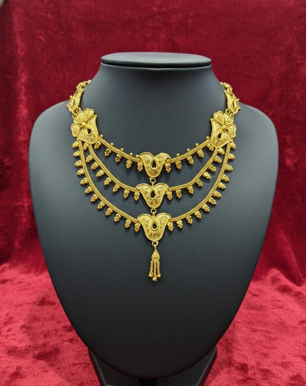 NECKLACE (24K GOLD PLATED) D72