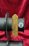CHUR 24K GOLD PLATED SIZE SIZE 22 (D17)