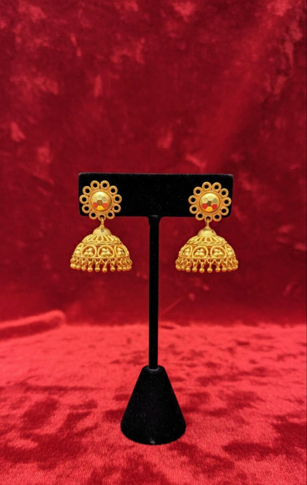 Jhumkas-24K(Gold Plated) D43