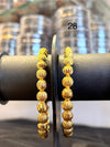 Bangles Gold Plated size 28 (24K) D5