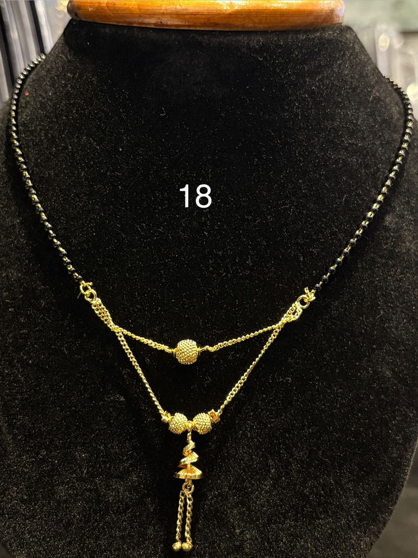 Mangalsutra-18 (24k-Gold Plated) D23