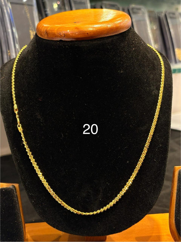 1.5g Girls Chain (Size 20) D5