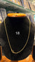 CHAIN 18 (24K GOLD PLATED) D8