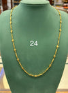CHAIN 24(24K GOLD PLATED) D20