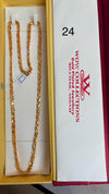 CHAIN 24(24K GOLD PLATED) D21
