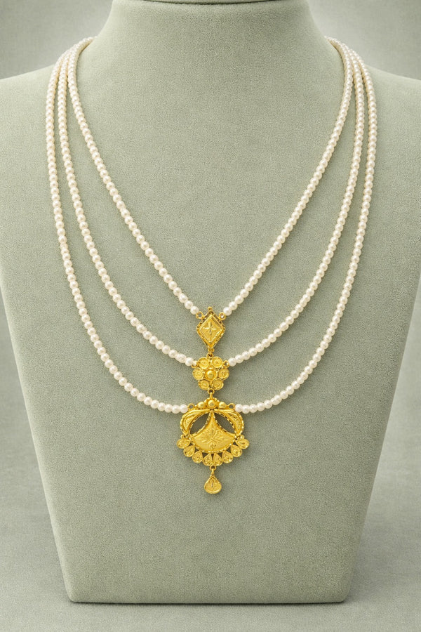 Pearl Shitahars-24k(Gold Plated) D69