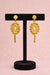 Gold Plated Earrings (24K) D51