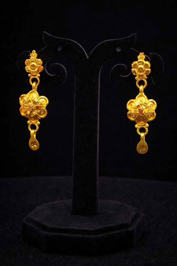 1.5gm earrings/designing earrings/kanbali collections D22