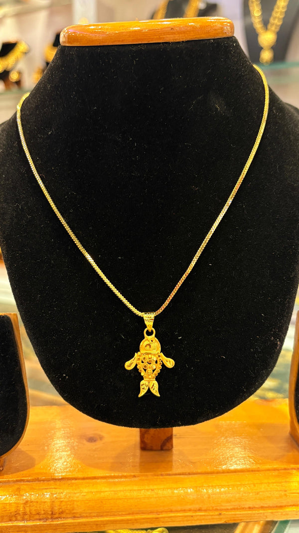1.5g chain with pendant 18 size D11