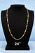 CHAIN 24(24K GOLD PLATED) D27