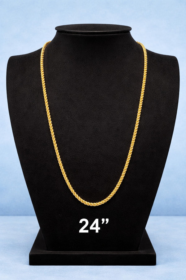 CHAIN 24(24K GOLD PLATED) D29