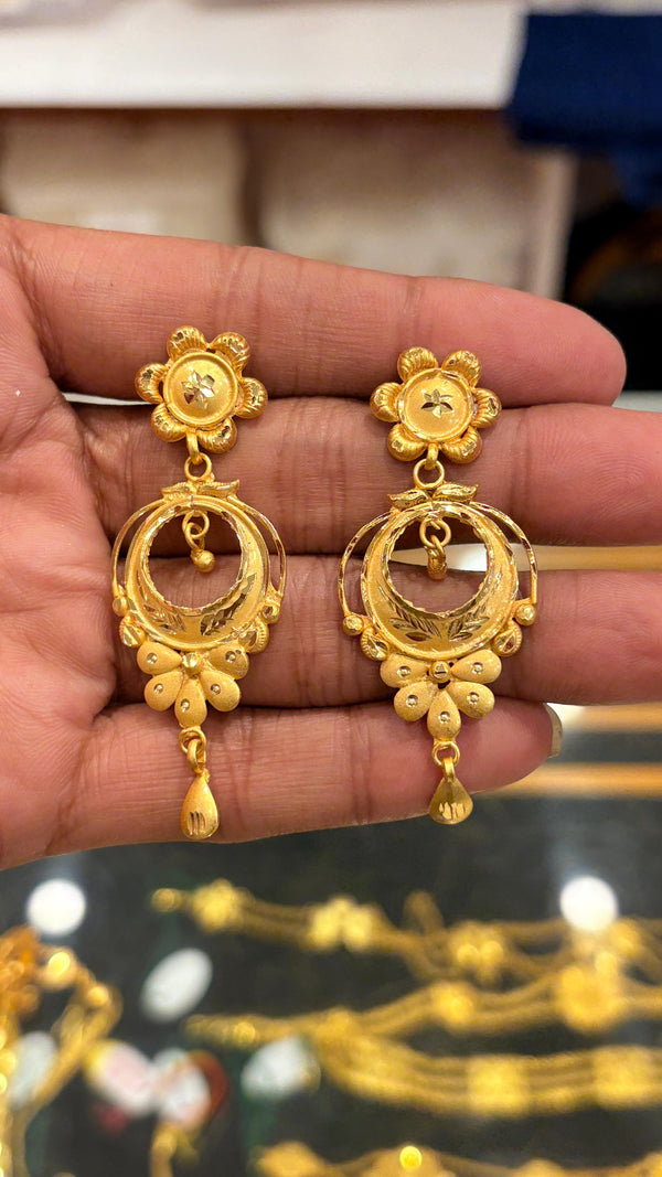 1.5g earrings/designing earrings/kanbali collections D44