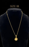 CHAIN PENDANT-18(24K Gold Plated) D37