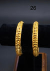 Bangles Gold Plated size 26 (24K) D32