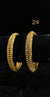 Bangles Gold Plated size 24 (24K) D35