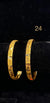 Bangles Gold Plated size 24 (24K) D36