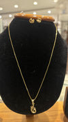 CHAIN PENDANT-18(24K Gold Plated) D52