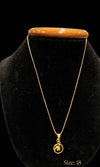 CHAIN PENDANT-18(24K Gold Plated) D44