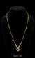 CHAIN PENDANT-18(24K Gold Plated) D40